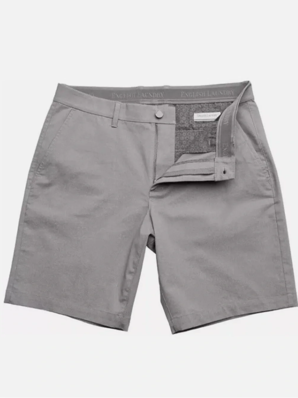English Laundry Men's Midweight Flat Front Textured 9